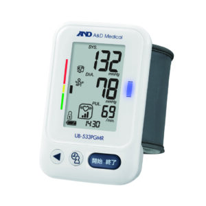 UB-533PGMR-中文 AND 愛安德電子血壓計UB-533PGMR 日本製