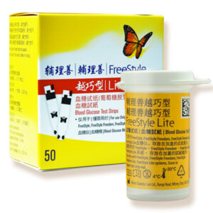 亞培Abbott 輔理善 越巧型 血糖試紙 (50片/盒)