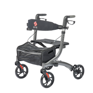 均佳 JK-007 鋁合金四輪助行車 帶輪型助步車