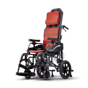 KM-1520.3T-10 KARMA 康揚鋁合金手動輪椅 仰樂多515 KM-1520.3T(小輪中輪) 輪椅B款 附加功能A+C