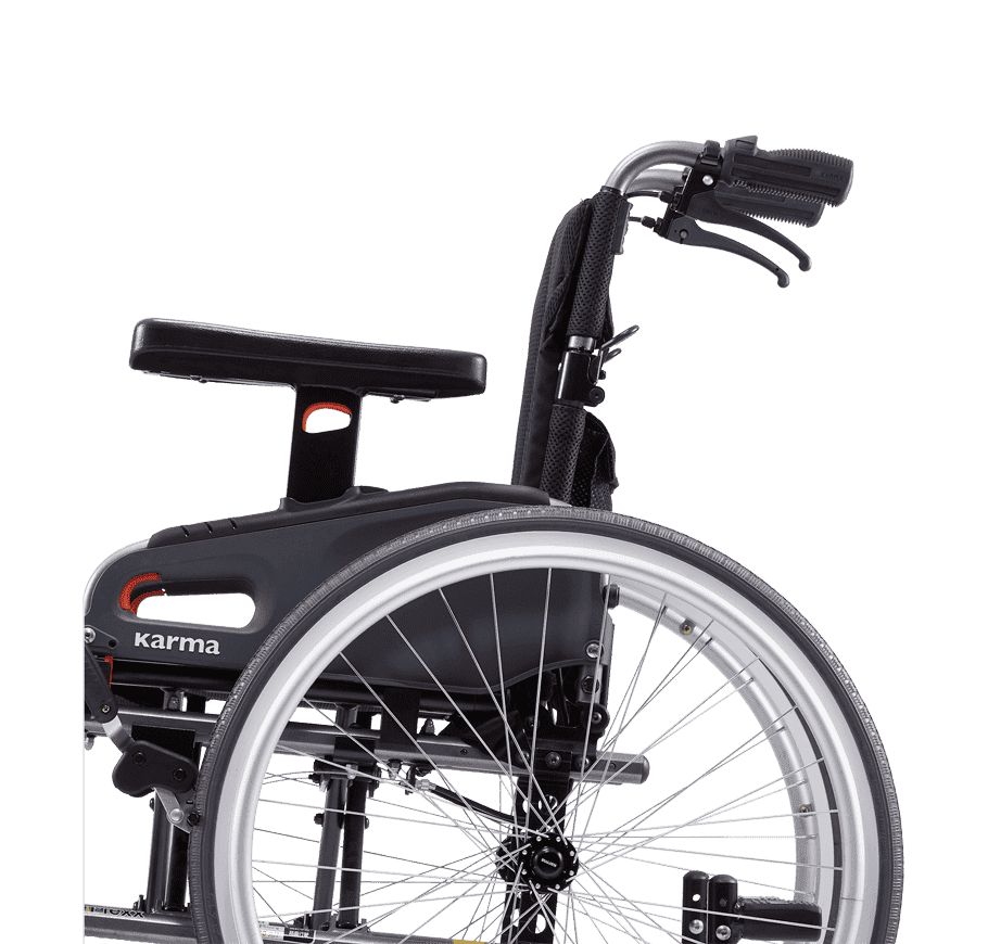 KARMA 康揚鋁合金手動輪椅 變形金剛 KM-8522(大輪) 輪椅B款 輪椅C款 附加功能A:圖片 2