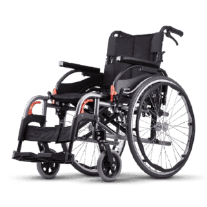 KM-8522S KARMA 康揚鋁合金手動輪椅 變形金剛 標準款 KM-8522 S(大輪) 輪椅B款 附加功能A