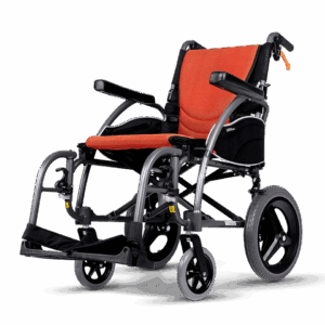 KARMA 康揚鋁合金手動輪椅 舒弧3(小輪) 輪椅B款 附加功能A