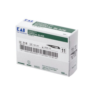 KAI 貝印 不鏽鋼手術刀片(日本製) 100入/盒