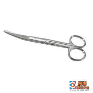 【SIFOTEC 西河醫科】14cm 手術剪刀 彎尖圓